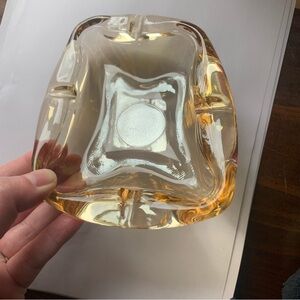 Anchor Hocking ashtray. Swedish Modern Amoeba Pattern MCM Vintage